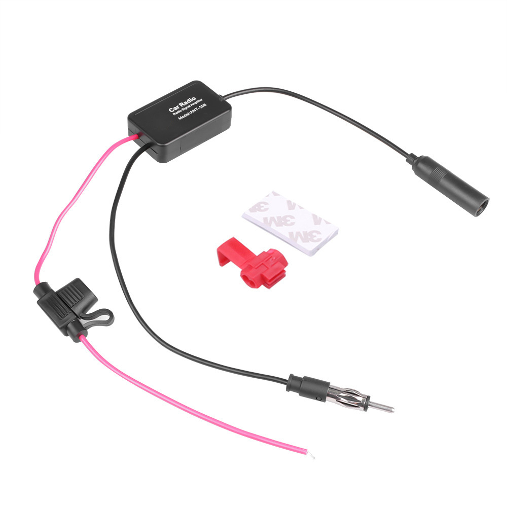 Universal Car Radio Aerial, ANT 309 Car Radio Antenna Frequency Range is 85  112MHZ, Car FM Radio Antenna Patch Aerial Windsn Mount 5M Cable.