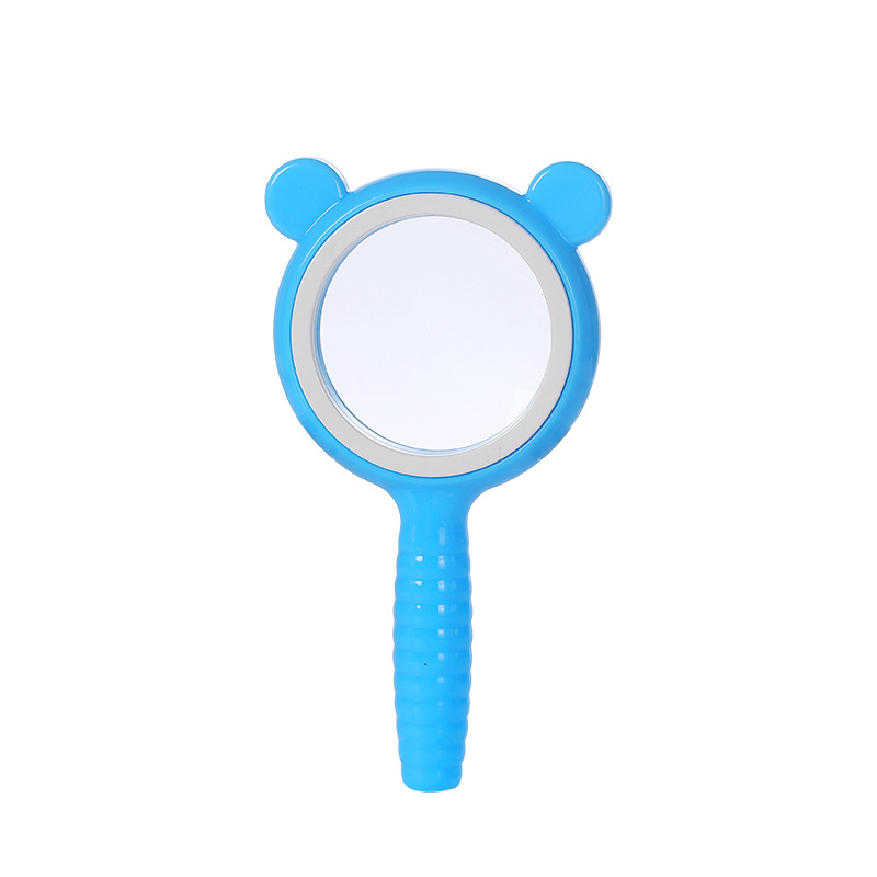 1pc Portable Handheld Magnifying Lens With Non-Slip Soft Handle Suitable  For Senior Reading And Children Nature Exploring, Magnifying Glass
