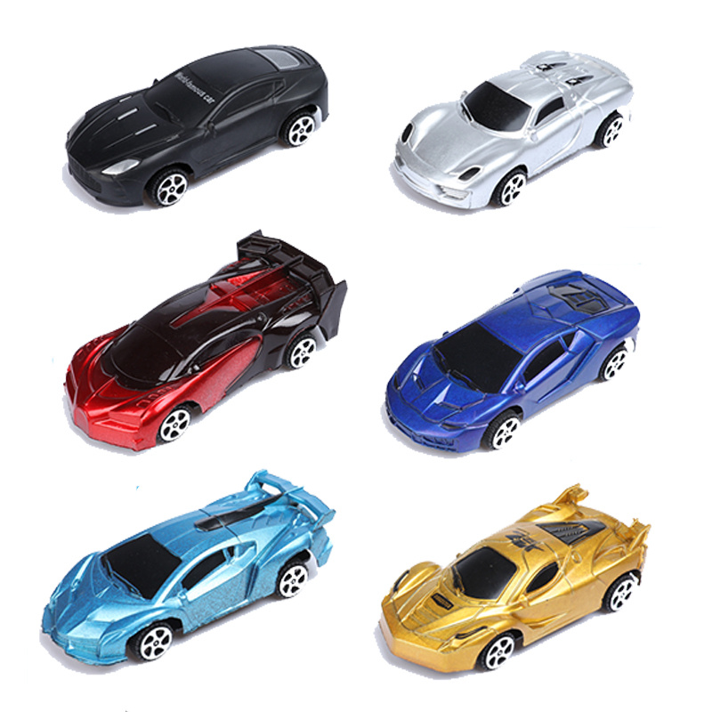 Pull Back Racing Cars Set De 6 Véhicules De Voiture De Course, Jouets De  Voiture Alimentés Par Friction De 4 Pouces Pour Les Tout-petits, Achetez  Plus, Économisez Plus