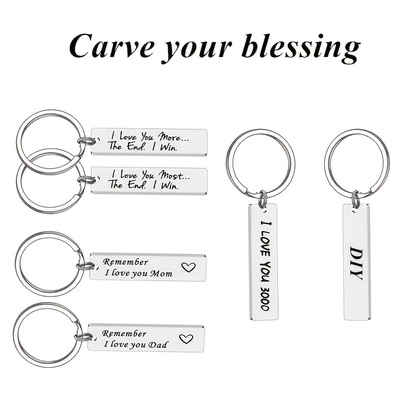 Diy Laser Engraved Stainless Steel Keychain For The Unique You