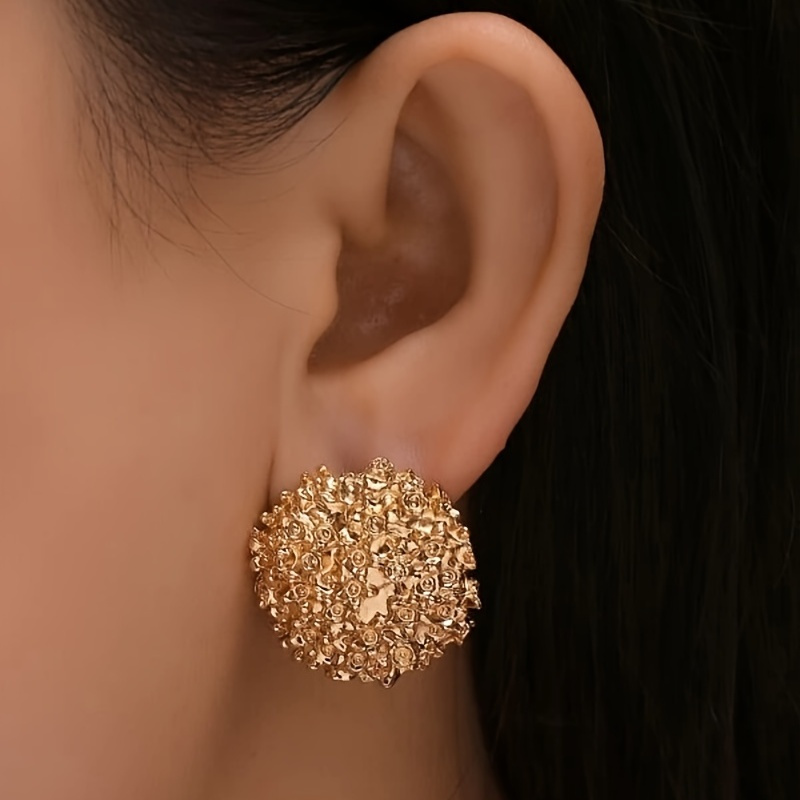 

Plated Vintage Alloy Cluster Earrings For Women Girls Jewelry Gift