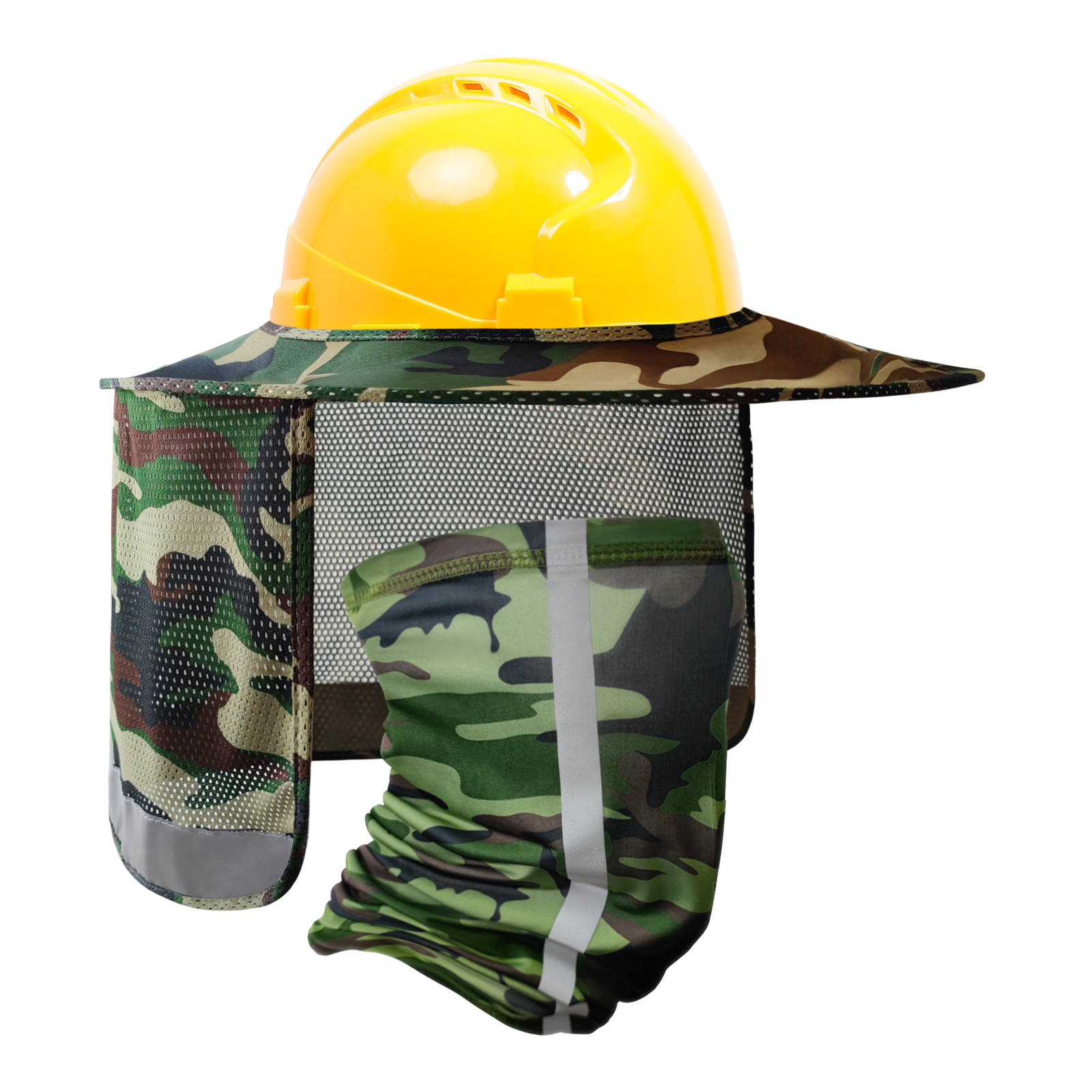 Protective Safety Helmet Accessories Summer Sun Shade Safety - Temu