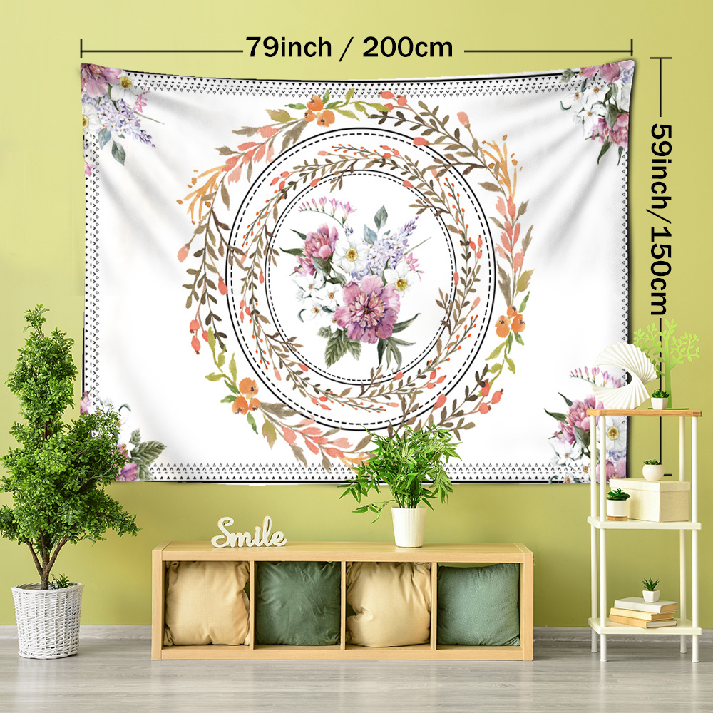 Flower best sale mandala tapestry