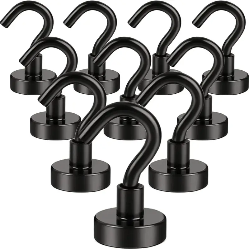 DIYMAG Magnetic Hooks 25lbs Facilitate Hook Neodymium Magnet Hooks Wi