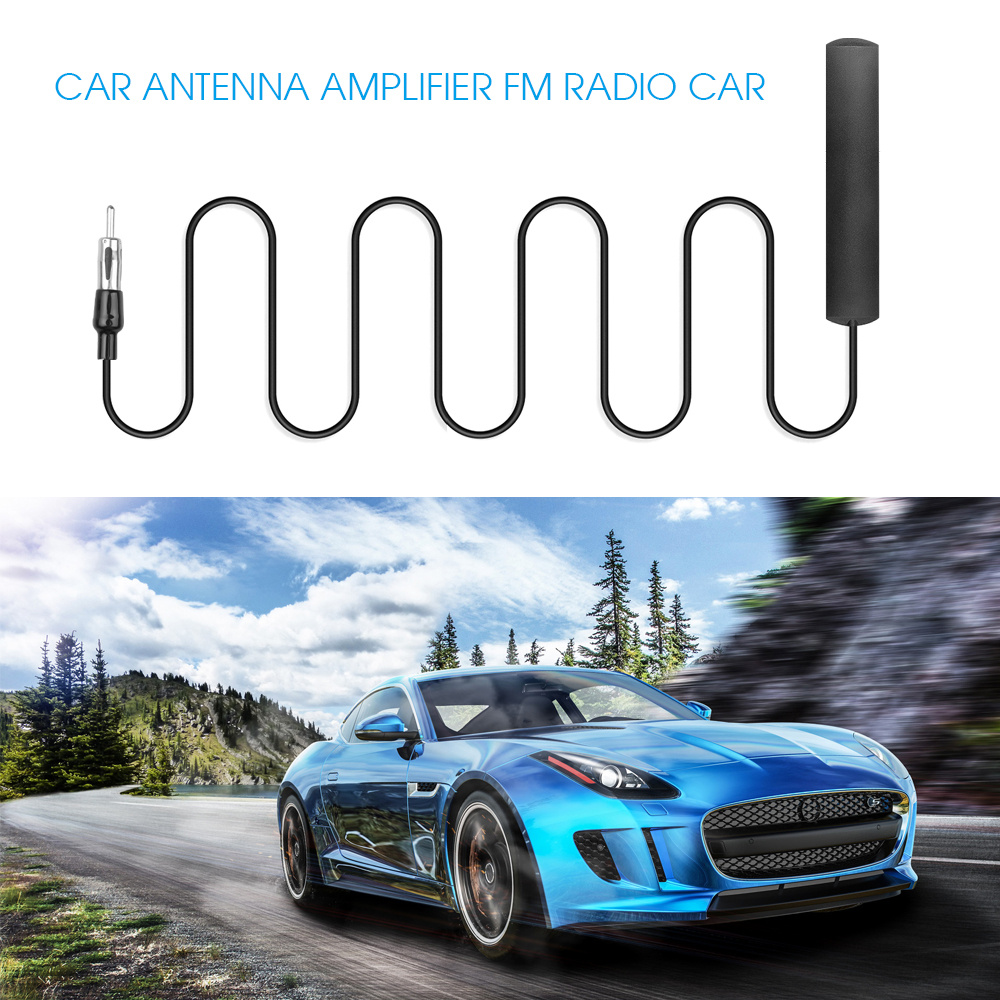 Universal Car Radio Aerial, ANT 309 Car Radio Antenna Frequency Range is 85  112MHZ, Car FM Radio Antenna Patch Aerial Windsn Mount 5M Cable.
