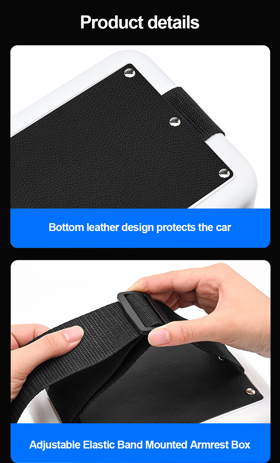 Multifunctional Car Organizer Center Console Storage Box Temu