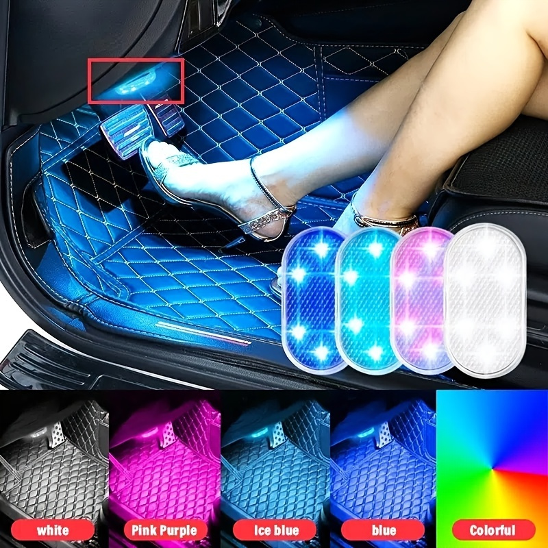 Mini Usb Led Car Light Auto Interior Atmosphere Light - Temu