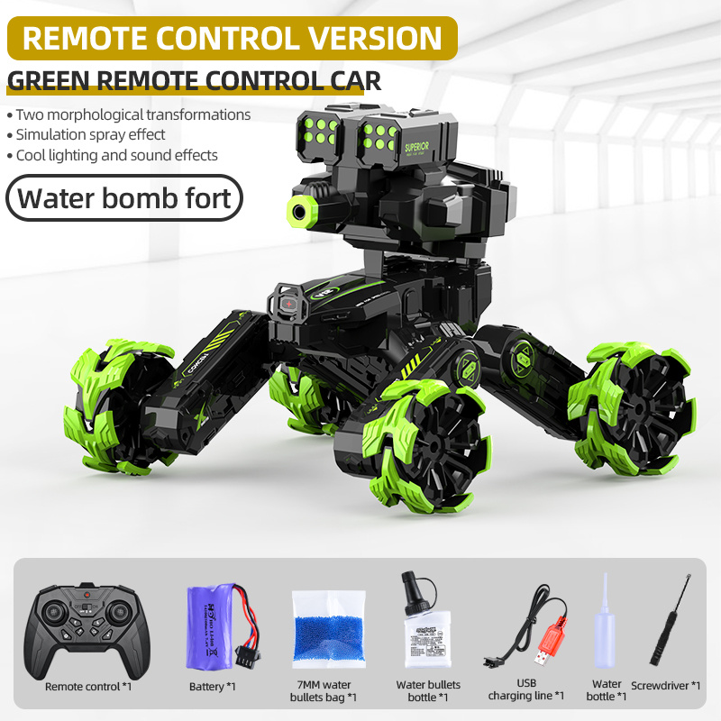 Remote Control Tank Vehicle With Soft Water Bomb Launcher - Temu