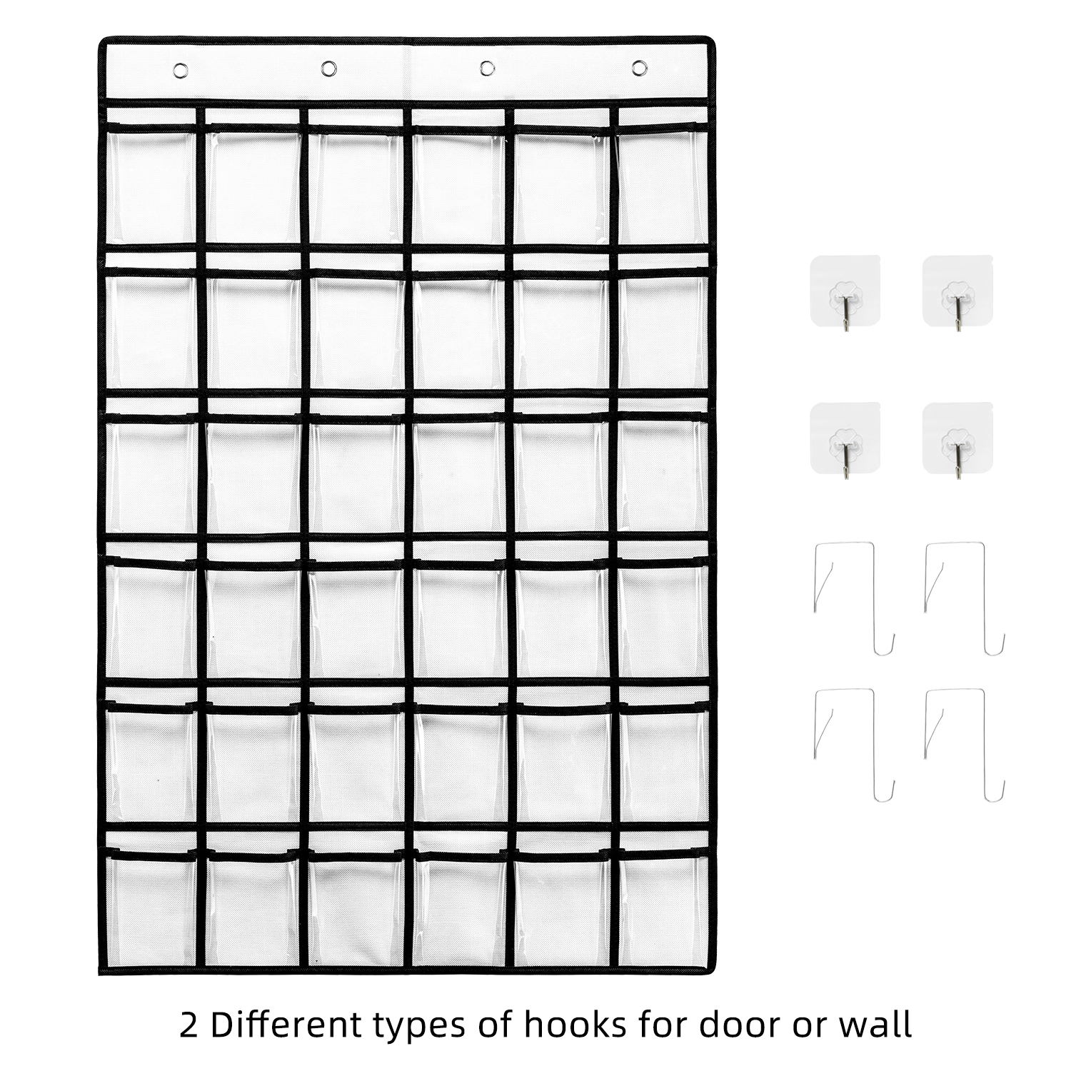 36 Pockets Classroom Pocket Chart Cellphone Calculator Temu Australia