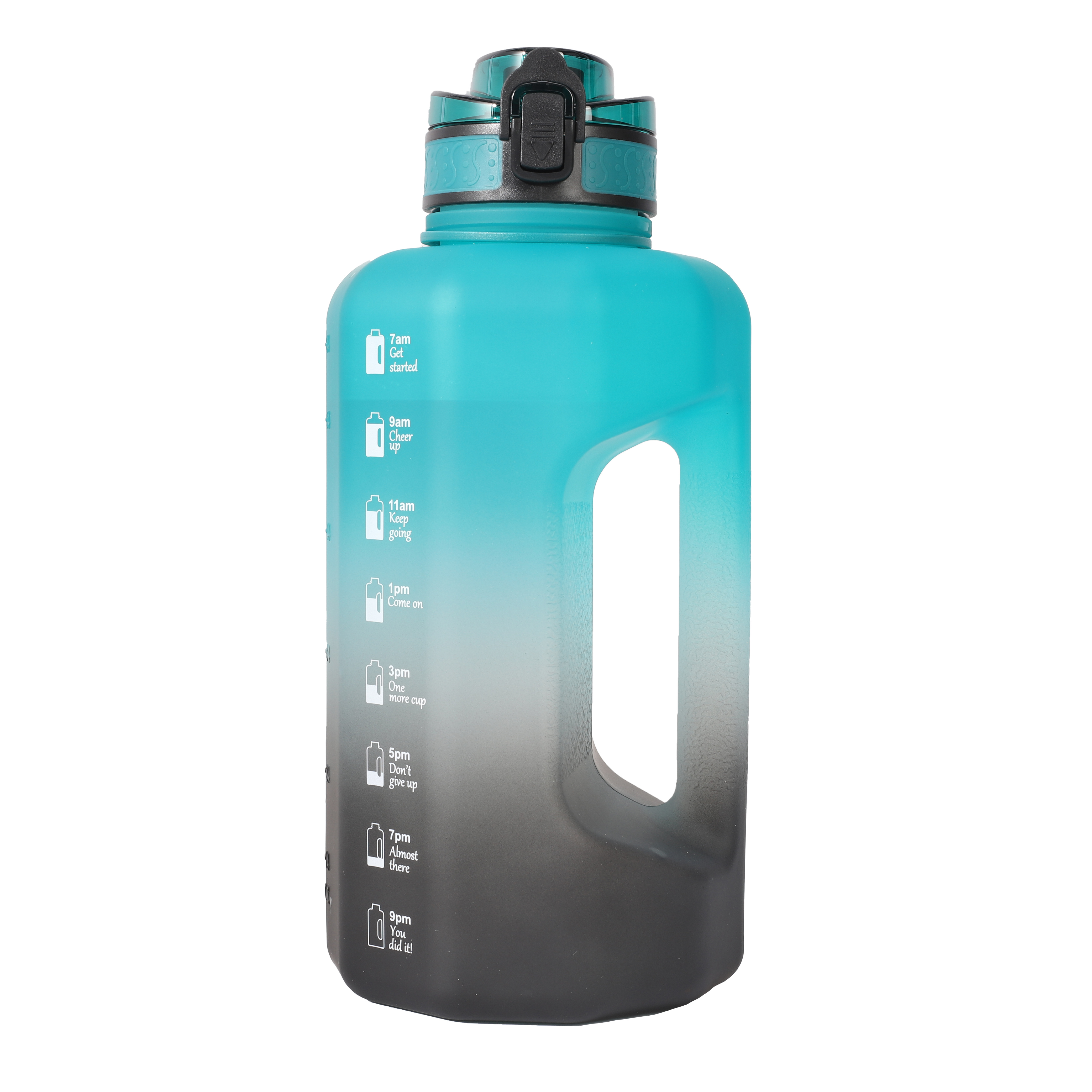  GEMFUL Large Water Bottle with Handle 74oz BPA Free for Sports  : Sports & Outdoors