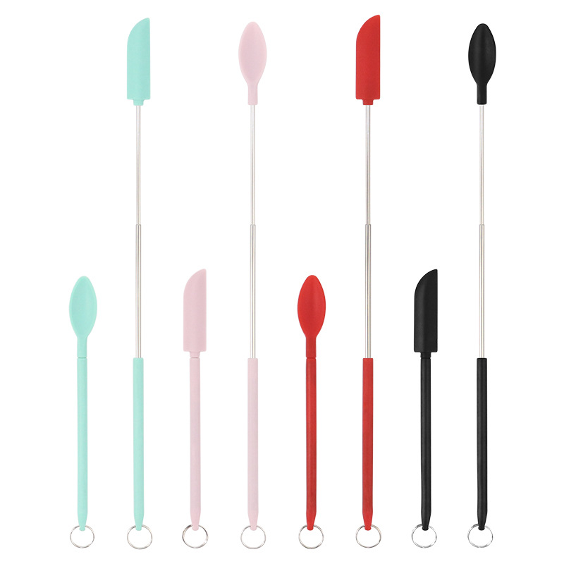 Mini Silicone Spatulas Kitchen Spatulas Jar Spatulas - Temu