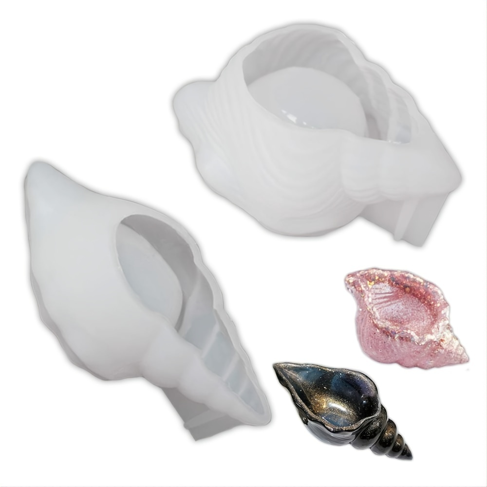 

Silicone Conch Shaped Tray Mold Creative Seashell Epoxy Resin Casting Mold For Jewelry Tray Making Dishes Storage Home Decor Resin Crafts Art Suppliesgift