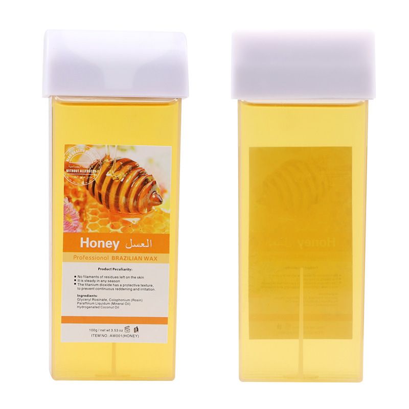 1pc 100g Unisex Hair Removal Wax Strips Honey Hair Removal Wax Beeswax  Handheld Branch Wax Roller Ball Wax - Health & Household - Temu
