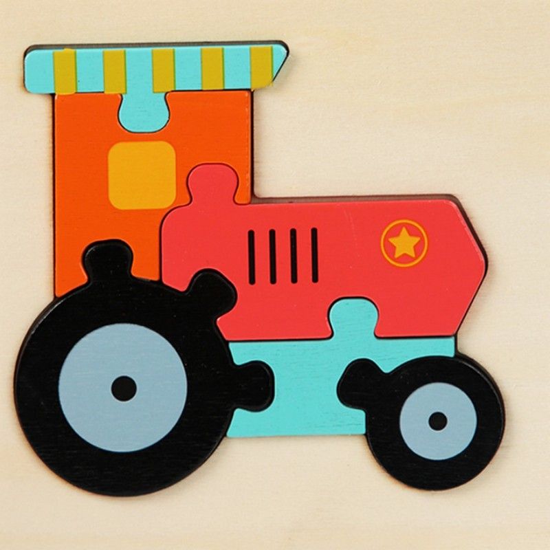 New Kids Wooden Puzzle Toy Vehicle Animal Jigsaw Cartoon Animal Traffic  Tangram Toys Educational Toys Puzzles For Kids Gifts | Shop On Temu And  Start Saving | Temu