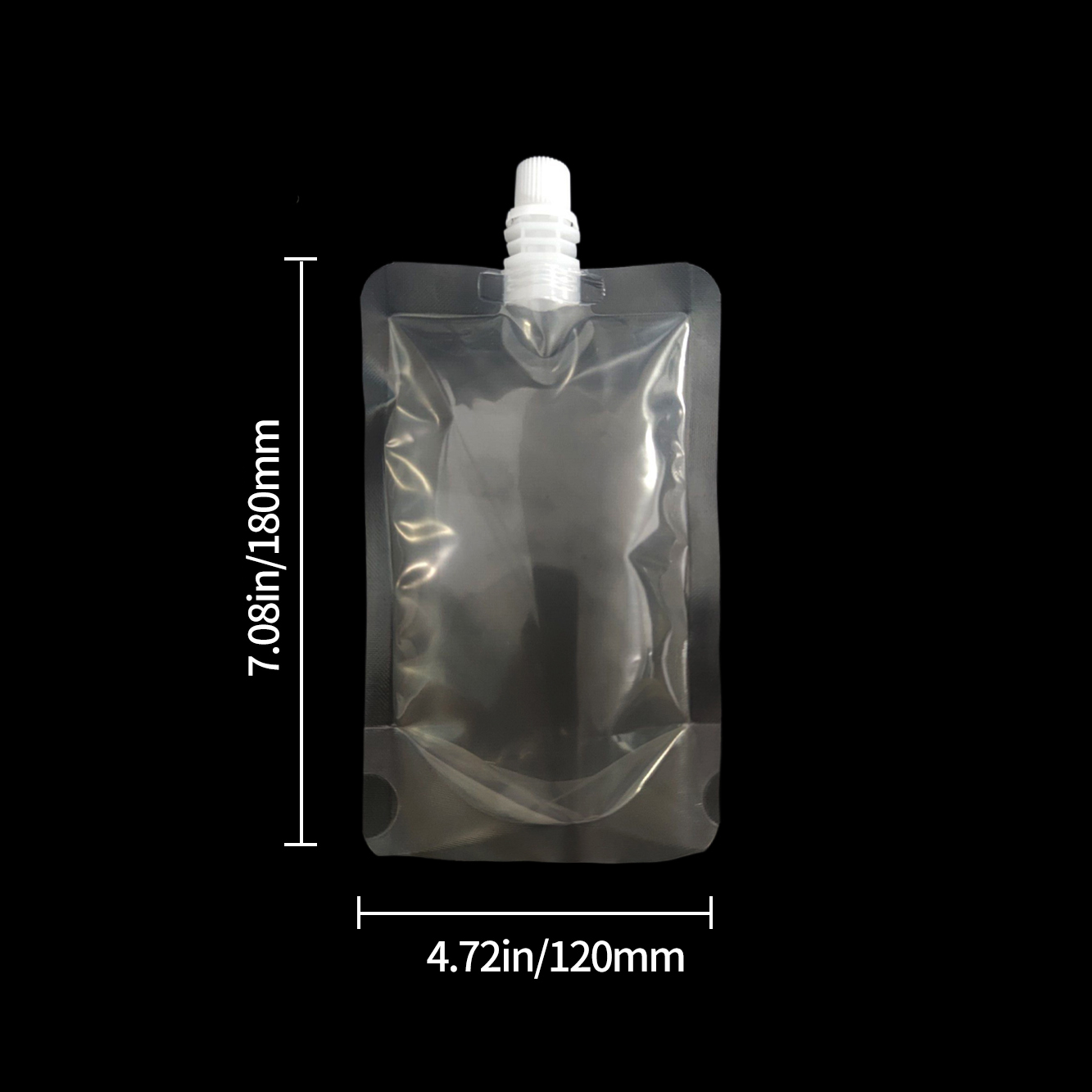 Transparent Clear Stand Up Bags With Zipper Food grade - Temu