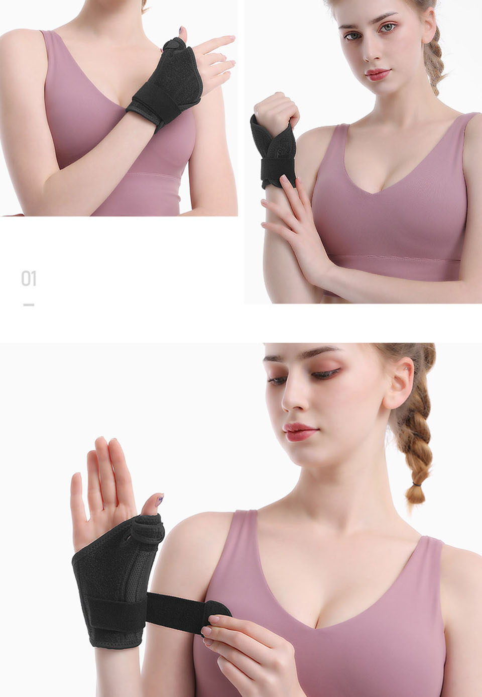 Wrist Brace Perfect For Sprains Forearm Splints Weight Temu