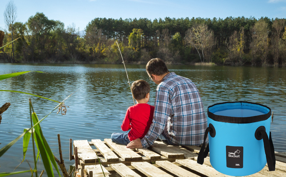 Collapsible Bucket Camping Water Storage Container Portable - Temu