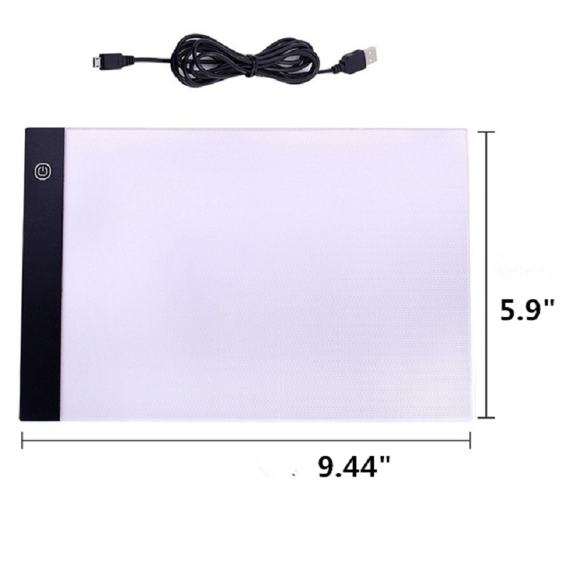 Led Drawing Copy Board Kids Toy 3 Level Dimmable Painting Tablet