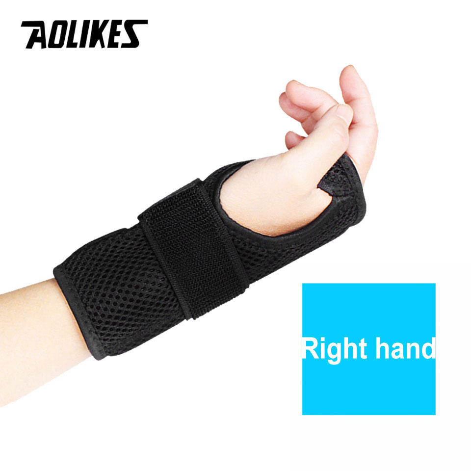 Breathable Wrist Support with Metal Splint