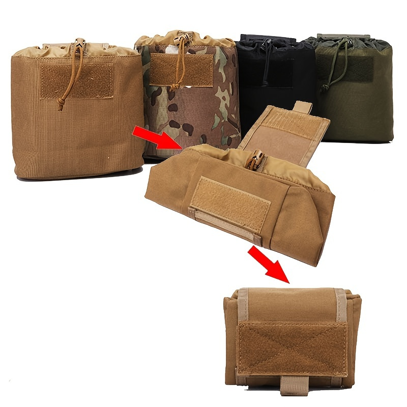 Molle Edc Pouches With Patches And Elastic Clips Tactical - Temu