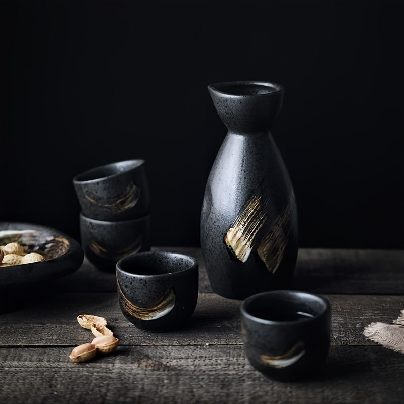 Japanese Ceramic Sake Cup Set Perfect Gift Home Restaurant - Temu