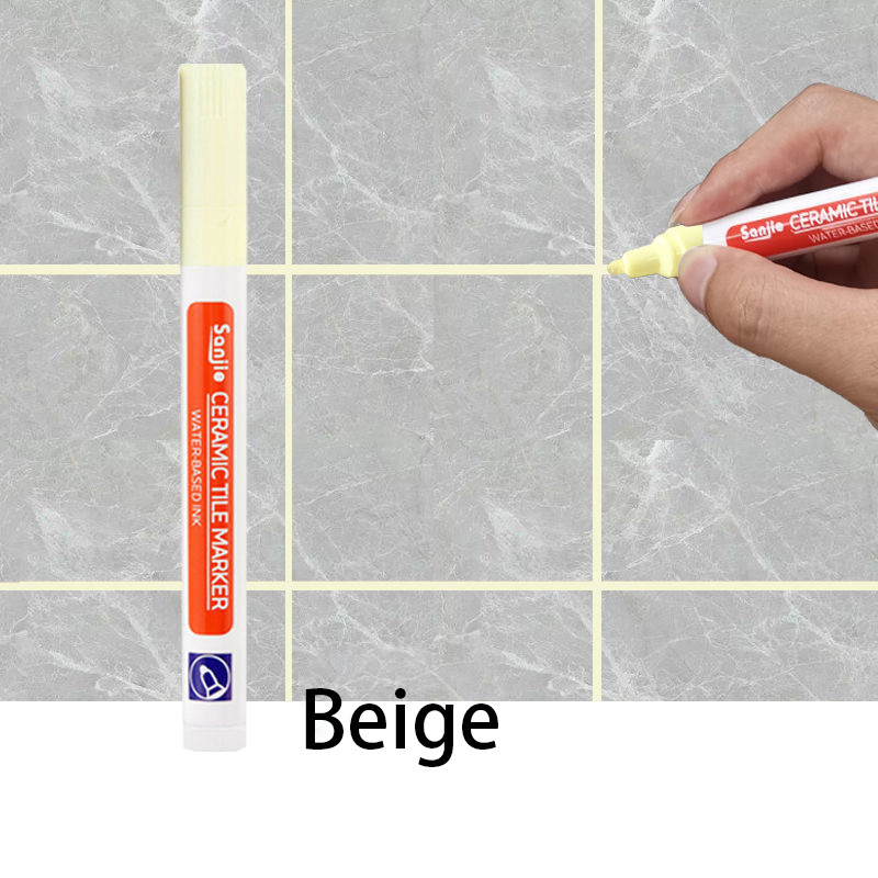Tile Marker Repair Wall Grout Pen White Grout Marker Odorless Non-toxic -  Snngv