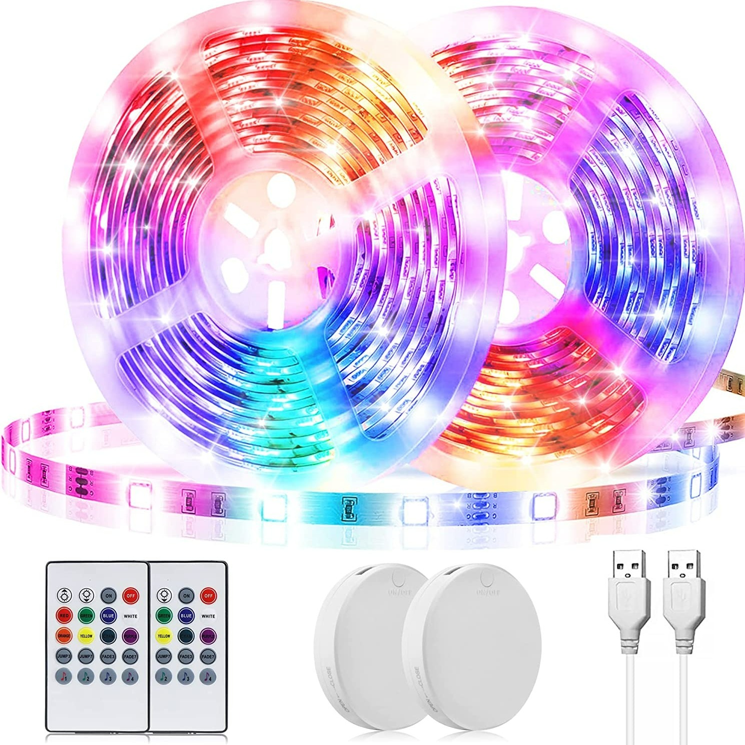 battery operated color changing led lights