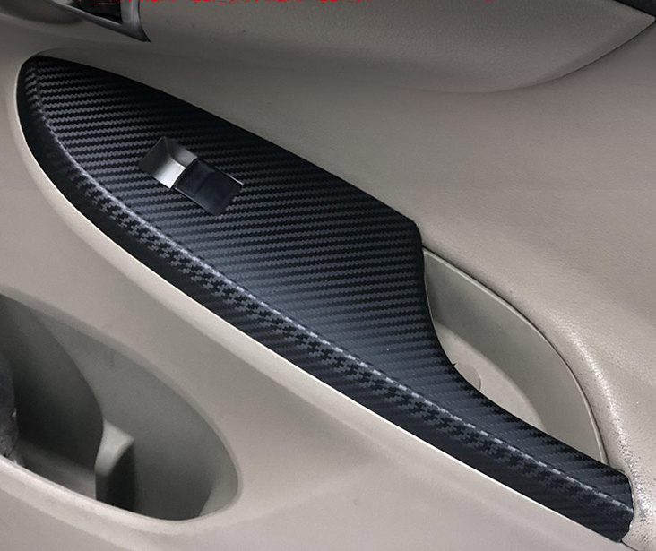 Auto-innenraum Mittelkonsole Panel Türgriff Kohlefaser Aufkleber Aufkleber,  Auto-styling-zubehör Corolla 2007–2013 - Auto - Temu Austria