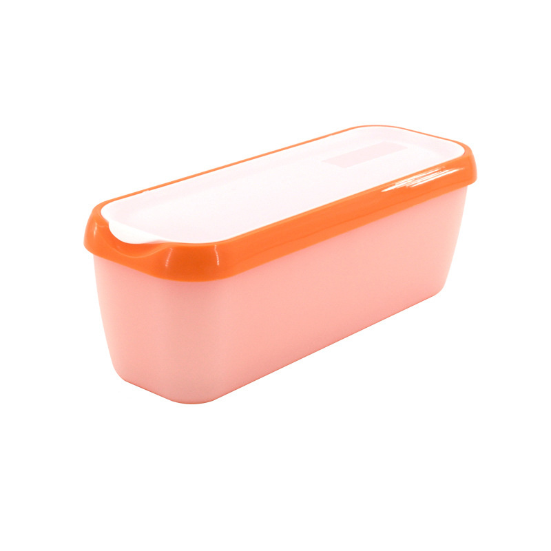 1pc Solid Color Household Lunch Box Made Of Pp Material