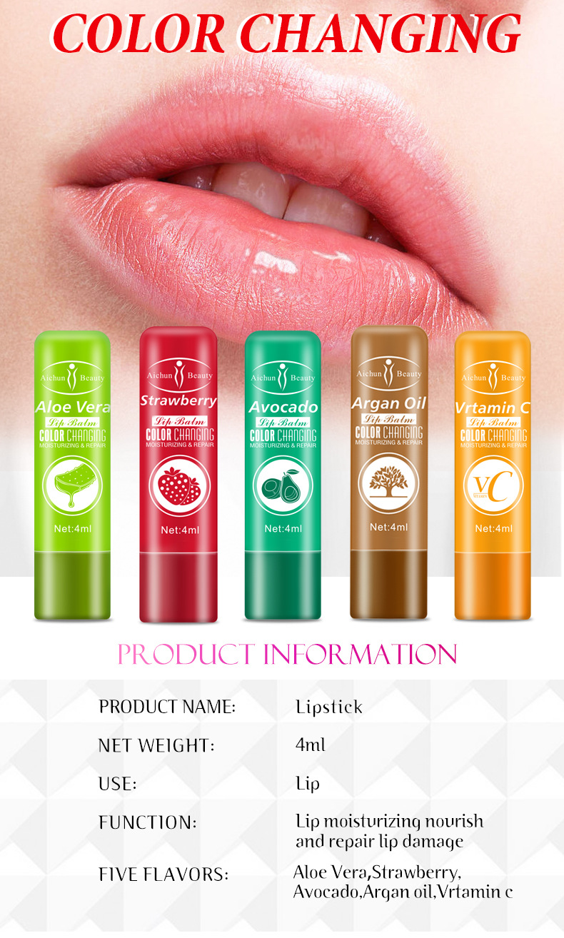 1pc Fruit Moisturizing Lip Balm Hydrating To Remove Lip Lines Lip Care Lip Balm Temu 