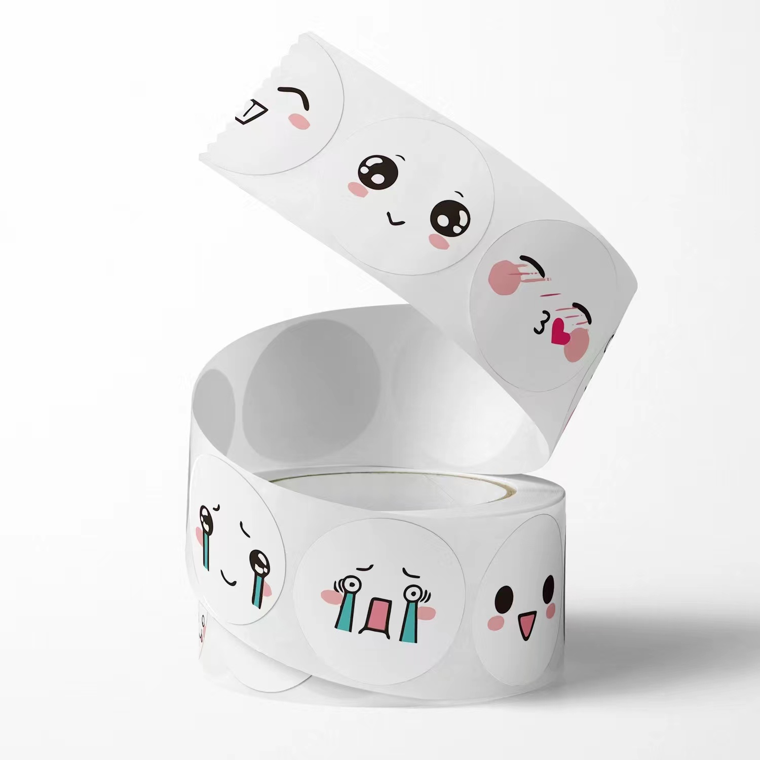 500 Self adhesive Stickers Fun Cute Expressions Perfect Gift - Temu