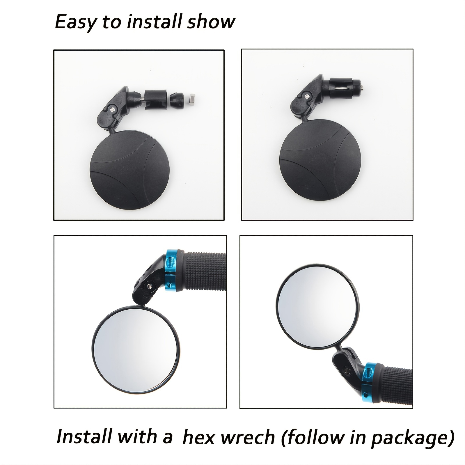 Upgrade Bike Bike Mirrors Perfect Mountain/road Cycling! Temu