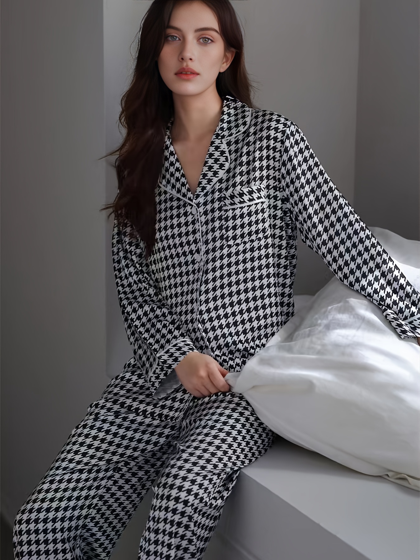 Camisa tipo pijama con estampado de cadenas - Prêt-à-Porter 1AB6JN