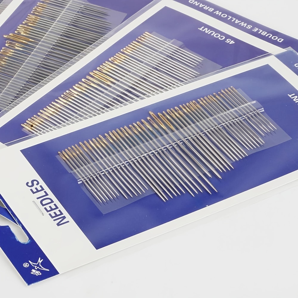 1 3pack Golden Tail Needles Hand Sewing Needles 45pcs Needles For 1