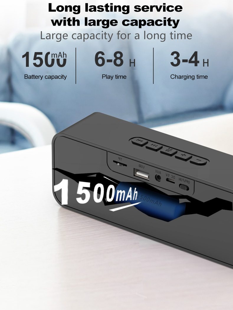 Home Wireless Audio Card Small Speaker