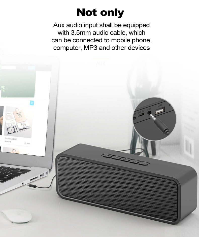 Home Wireless Audio Card Small Speaker