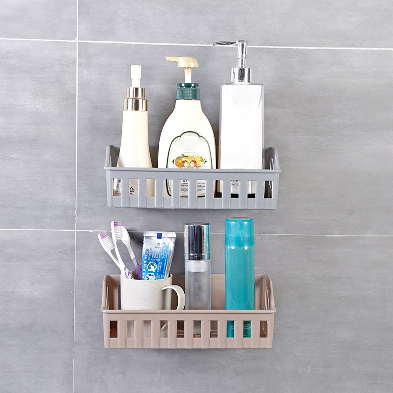 Organize Your Bathroom With Punch-free Toilet Shelf And Toiletry Rack ...