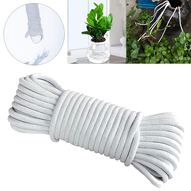 Self Watering Wick Cord Cotton Rope Absorbent Cotton Rope - Temu Qatar