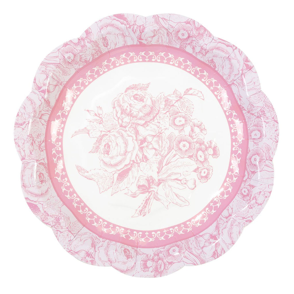 Hot Sale Delicate Custom Tea Party Tableware Stamping Edge Disposable Paper  Plates - China Disposable Paper Plates and Festival Plates price