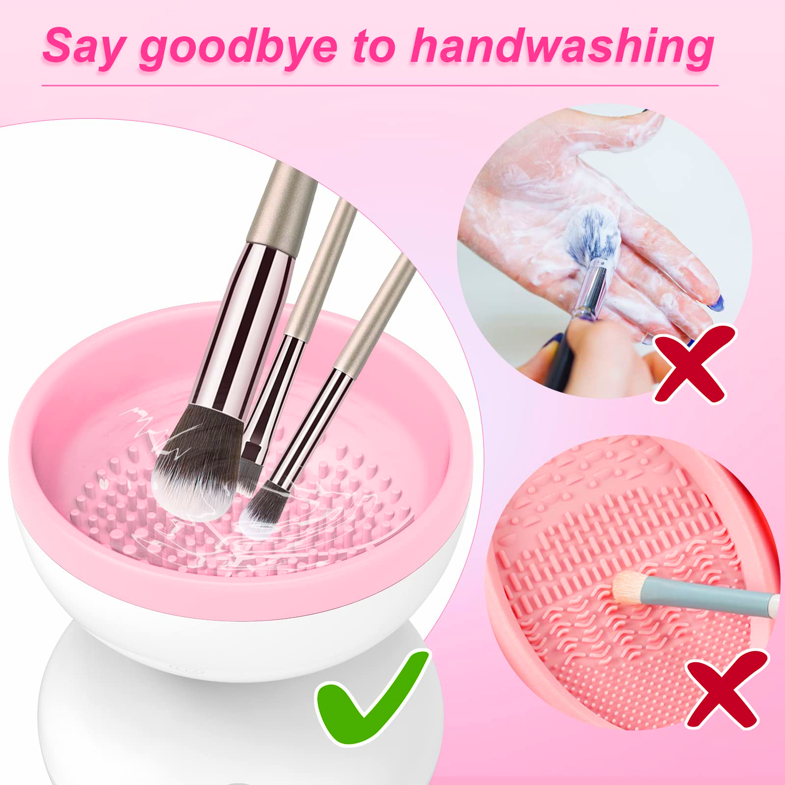 Makeup Brush Cleaner Machine electric Makeup Brush - Temu