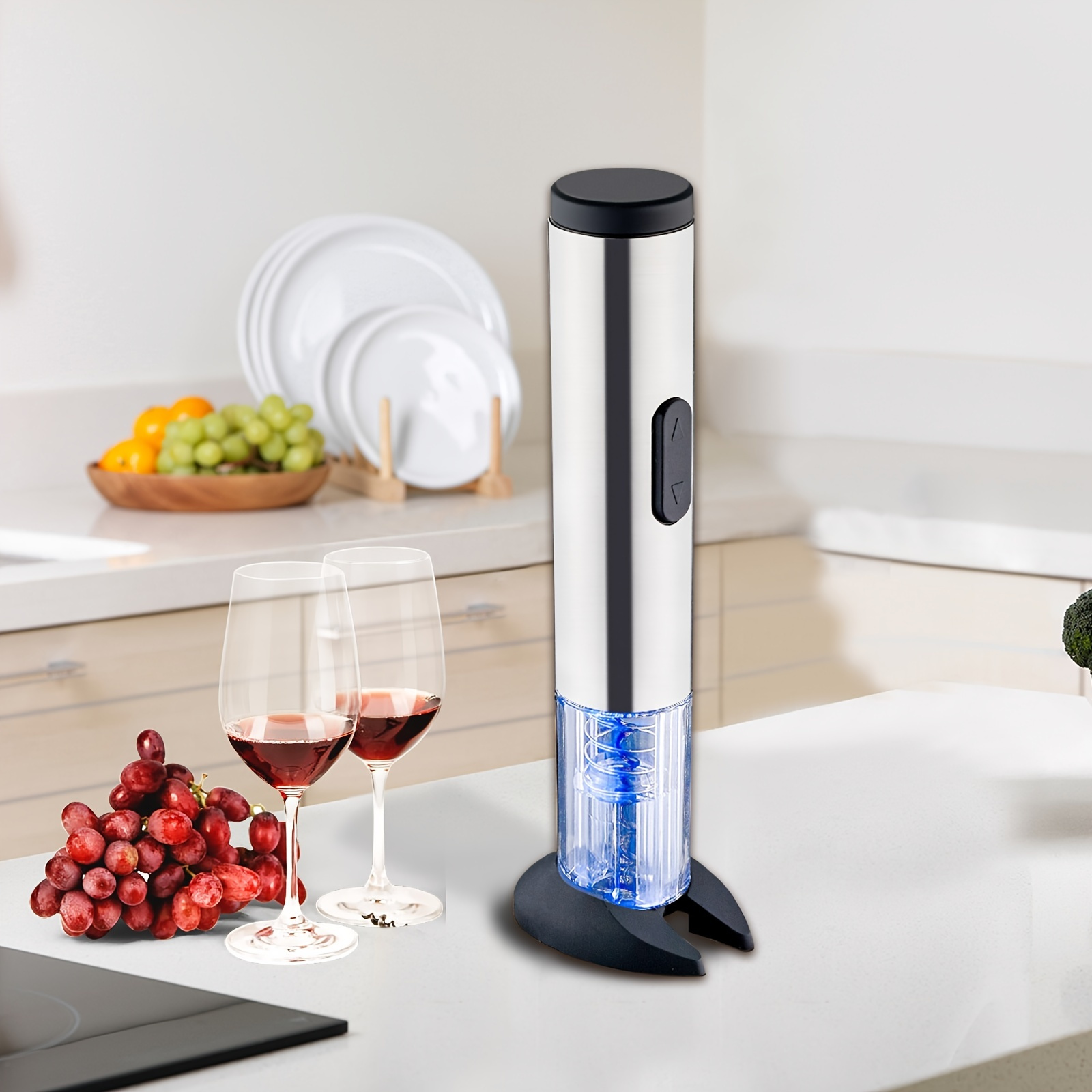 Bits And Pieces multifunctional corkscrew wine opener - all-in-one
