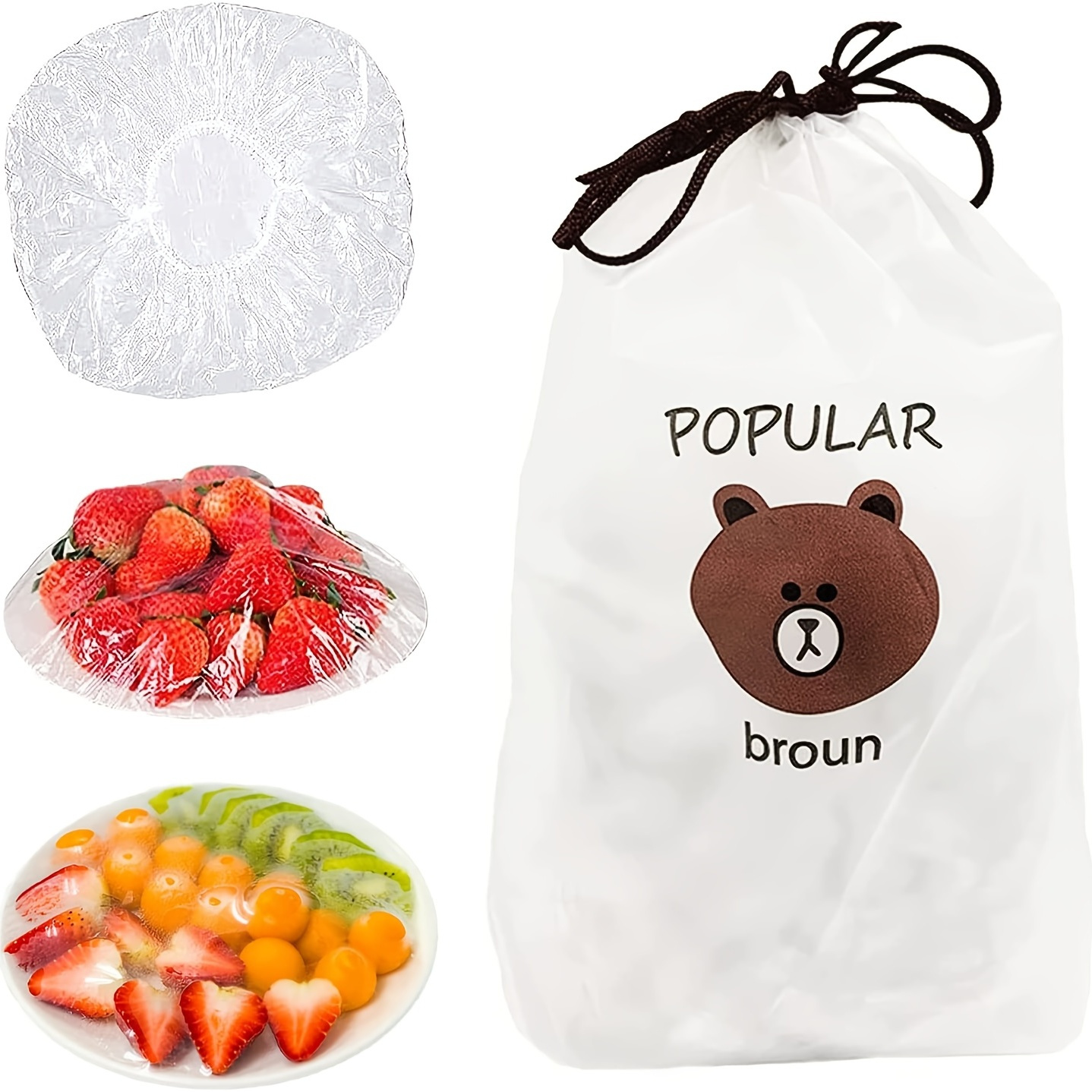 Wrap Plastic Packaging Bags Food Storage Bag Reusable - Temu