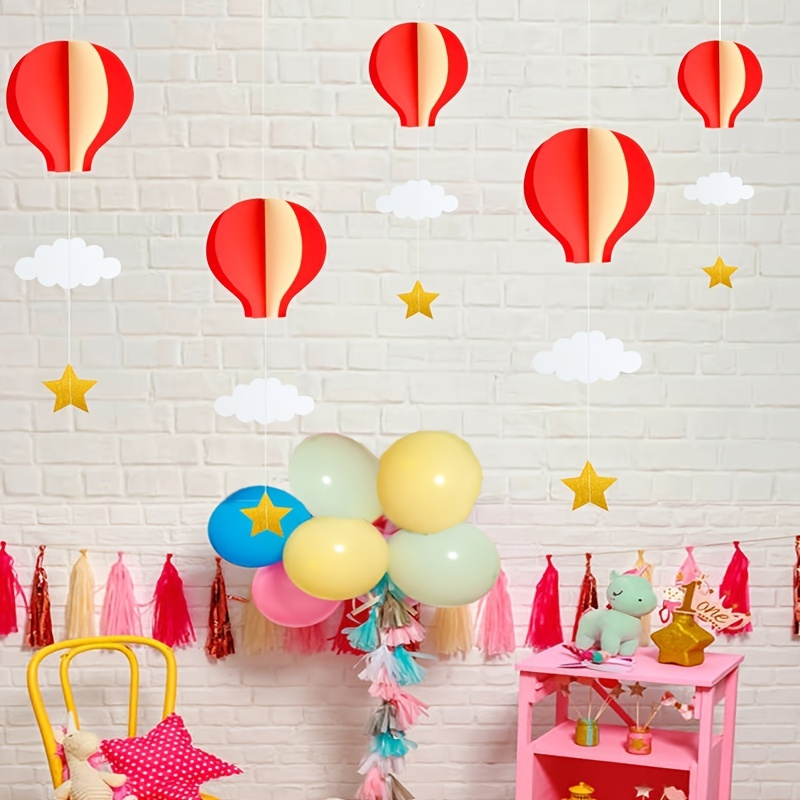 4d Hot Air Balloon Modeling Children's Birthday Party - Temu