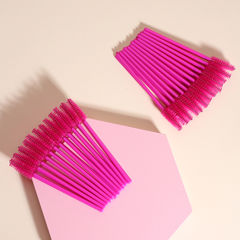 TEMU 50 New Mascara Brushes, Mascara Brushes, Eyelash Brushes, Eyelash Extension Brushes, Eyelash Supplies, Mascara Wands, Makeup Brush Applicator