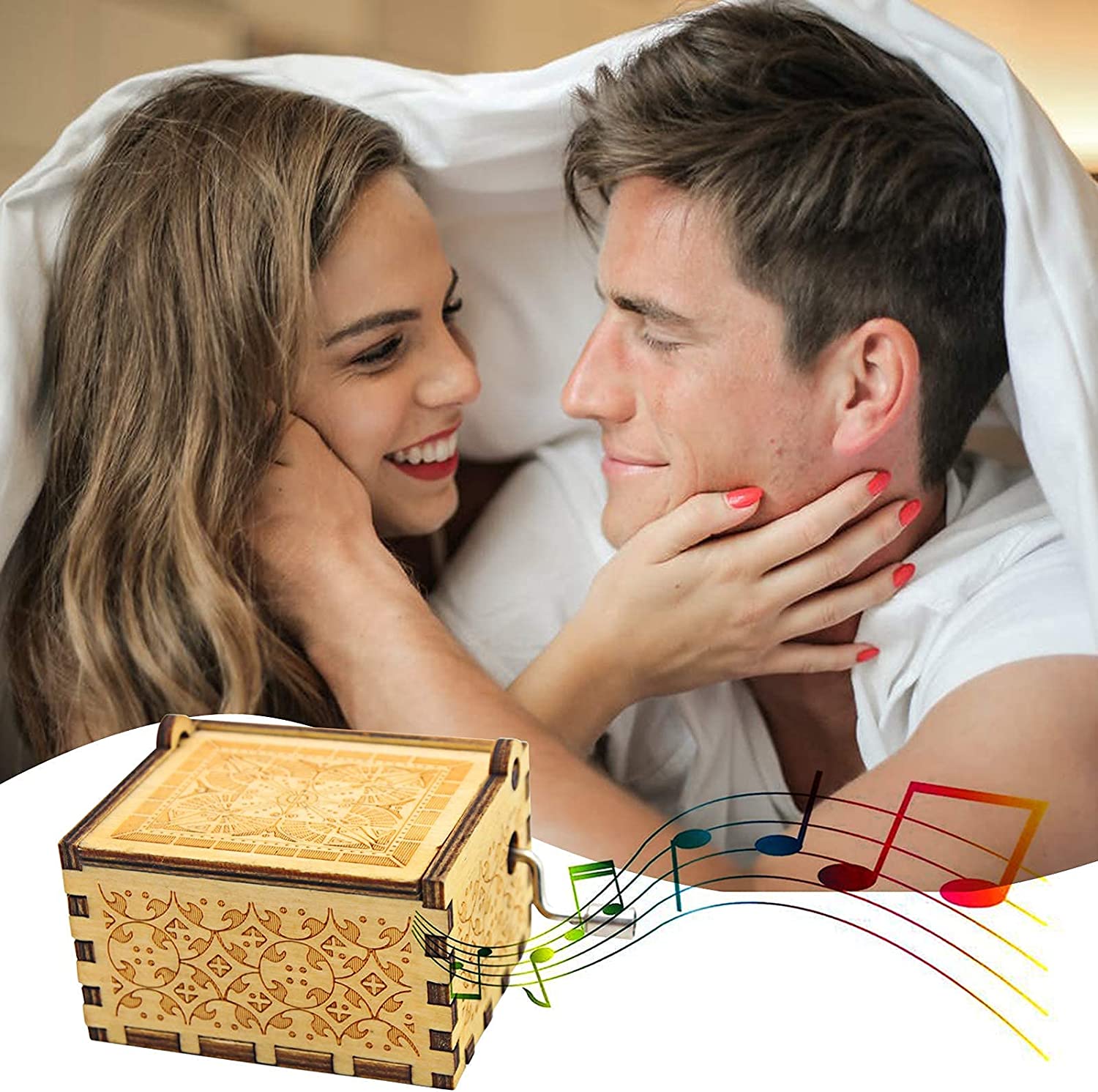 Wooden Music Box Can't Help Falling In Love Wood Music Box Temu
