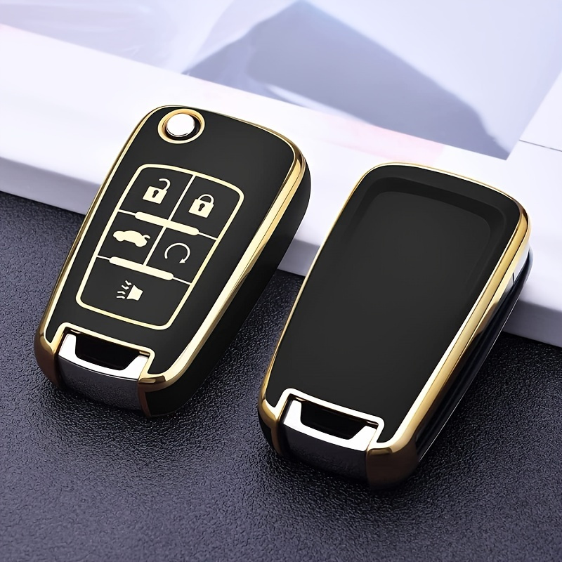 2 3 4 5 Buttons Tpu Car Key Case Cover Fob For 2017-2019 Chevy Malibu  Camaro Cruze Traverse Volt Bolt Equinox Accessories - Temu