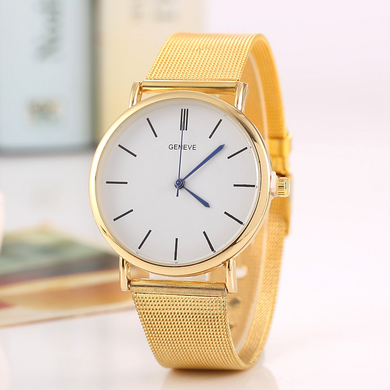 1pc Trendy Simple Creative Vintage Thin Sleek Watch - Temu Canada