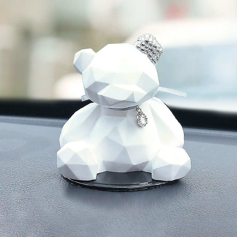 Atsafepro Swan Car Dashboard Decorations Air Outlet Aromatherapy Pearl  Rhinestone Car Ornament Car Stuff for Women Auto Parts - AliExpress