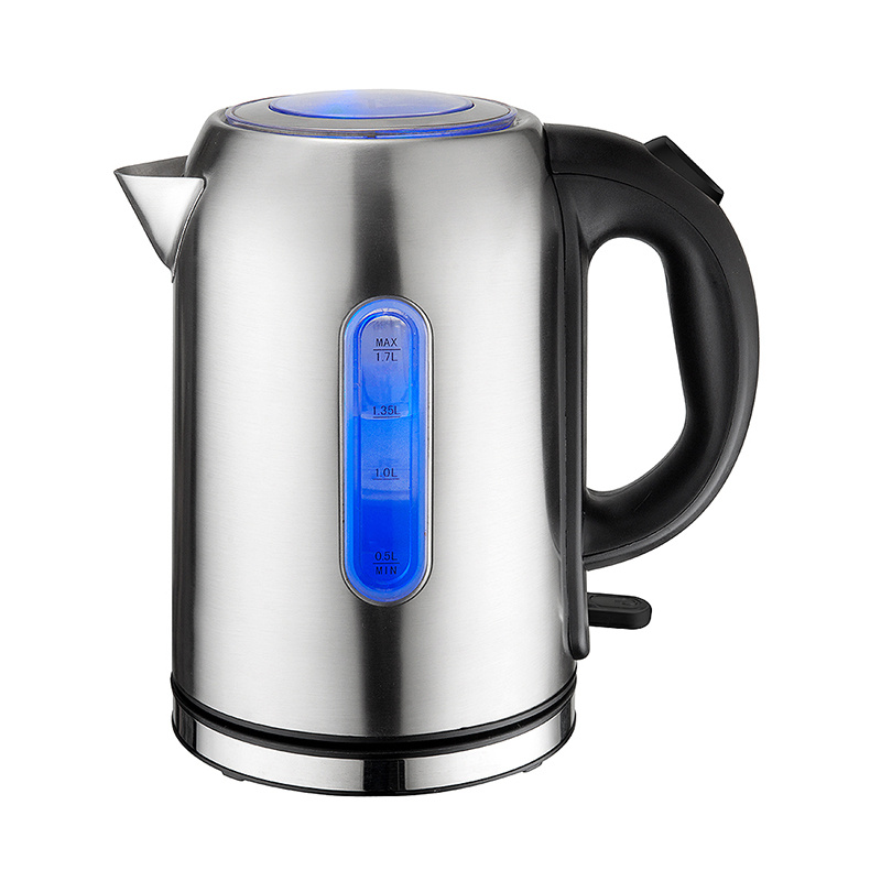 1pc Electric Kettle Stainless Steel Filter And Inner Lid 2200w Wide Open 1  7l Glass Tea Kettle And Hot Water Boiler Led Indicator Light Auto Shut Off  And Boil Dry Protection