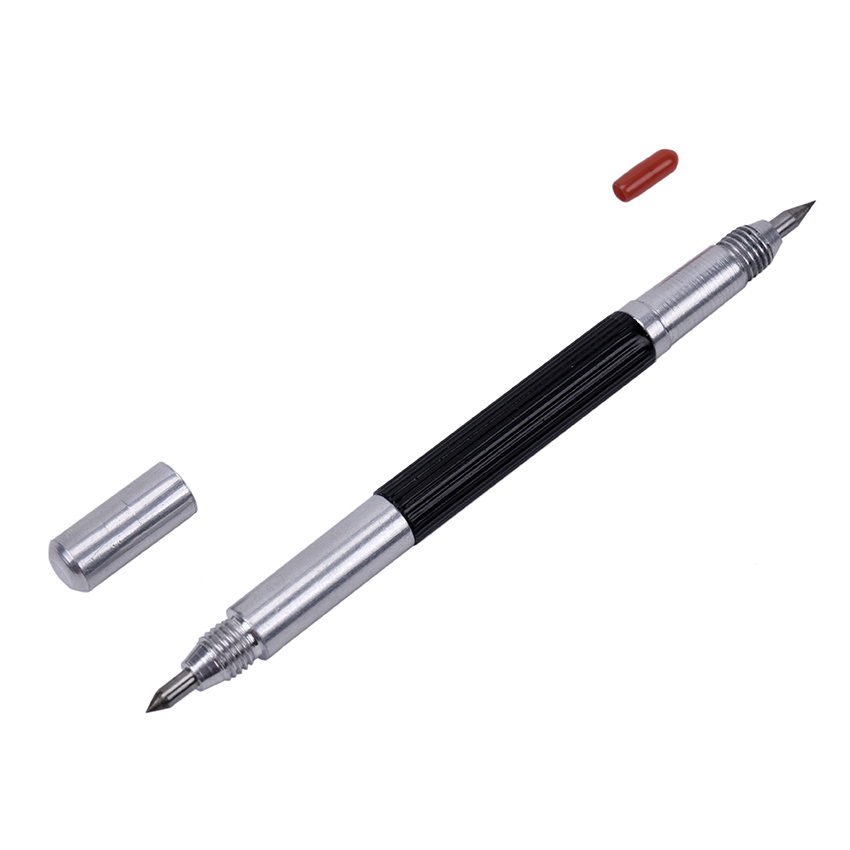 CIMAXIC 4pcs Line Drawing Tool Pen Ceramics Marking Pen Engraver Pen Metal  Marker Pen Metal Marking Pen Layout Tool Machinist Tools Glass Engraving  Pen Cutting Pen Metal Alloy Draw a Line 
